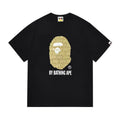 BAPE Gold Ape Head Graphic T-Shirt — hero
