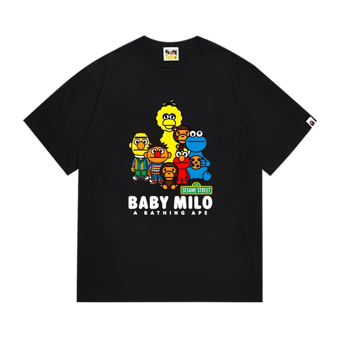 BAPE Baby Milo Sesame Street Graphic T-Shirt — front