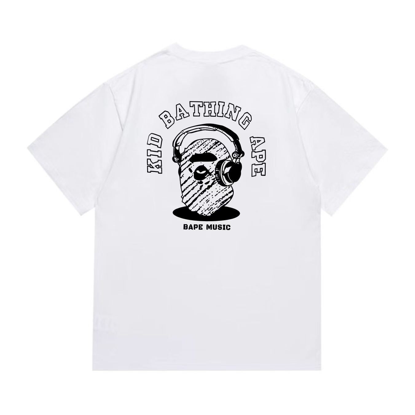 BAPE Music Graphic Short-Sleeve T-Shirt — back
