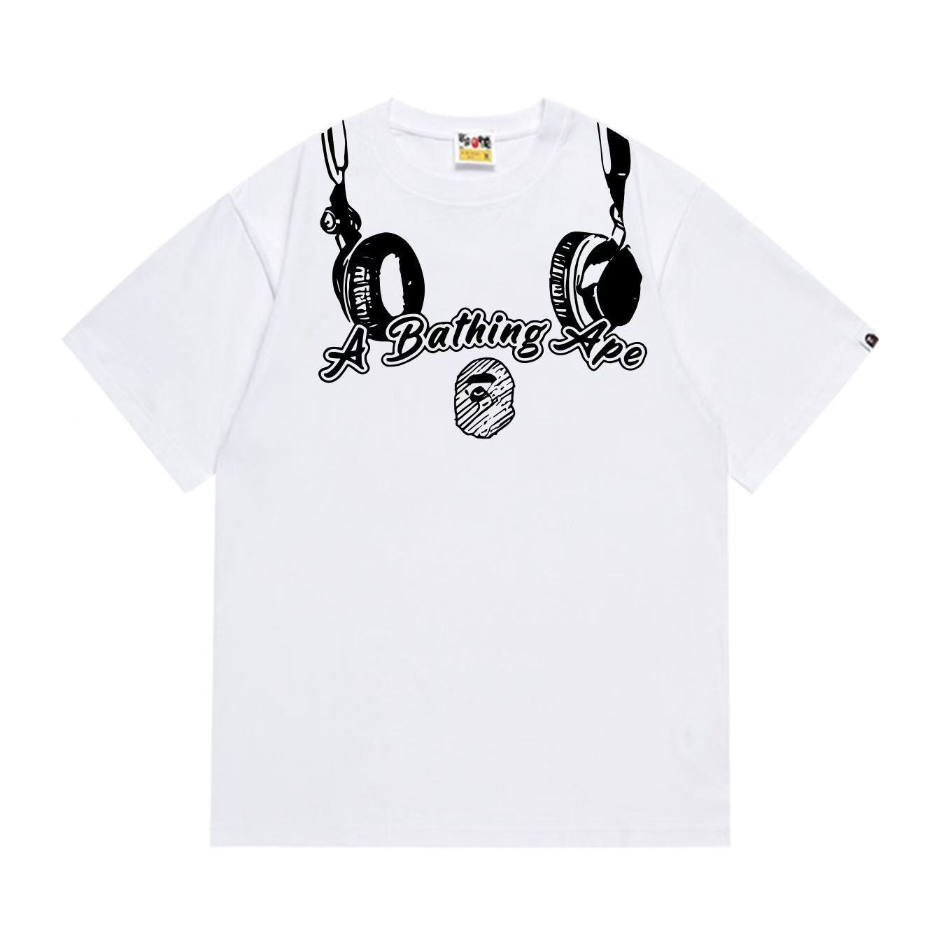BAPE Music Graphic Short-Sleeve T-Shirt — front