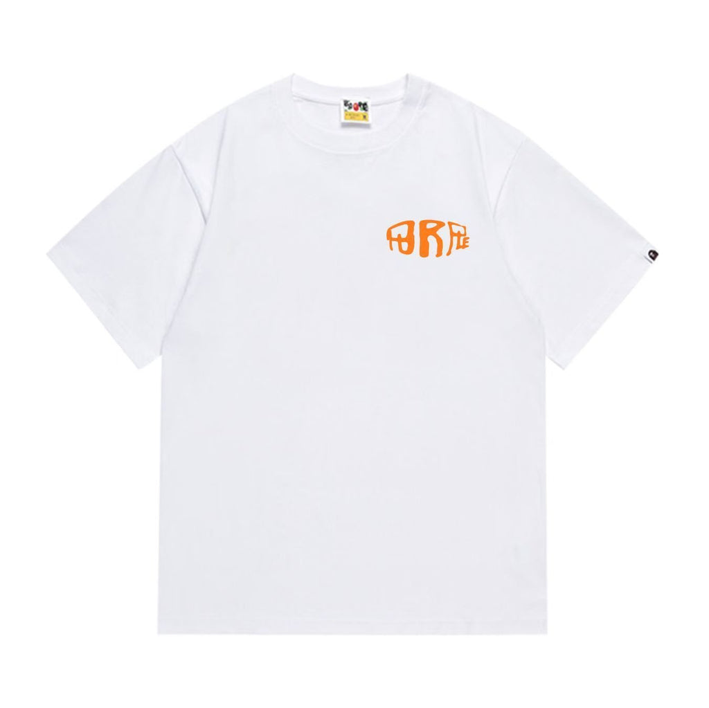 BAPE Orange Graphic Short-Sleeve T-Shirt — hero