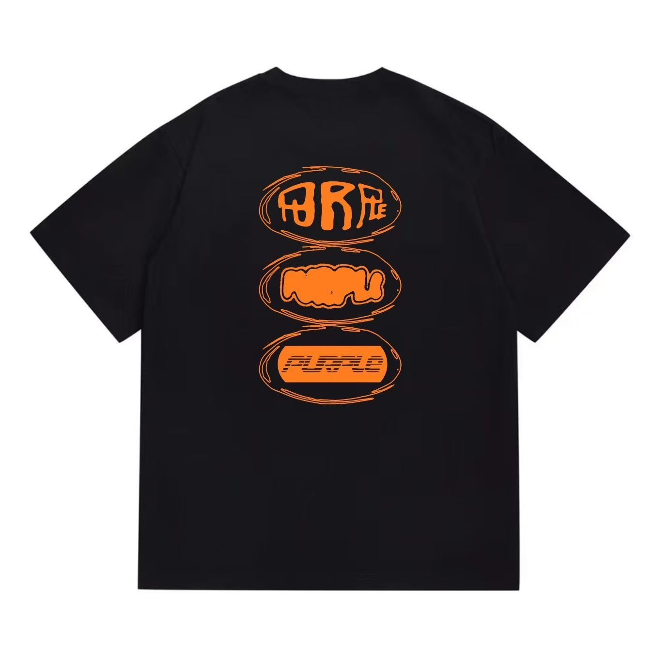 BAPE Orange Graphic Short-Sleeve T-Shirt — back