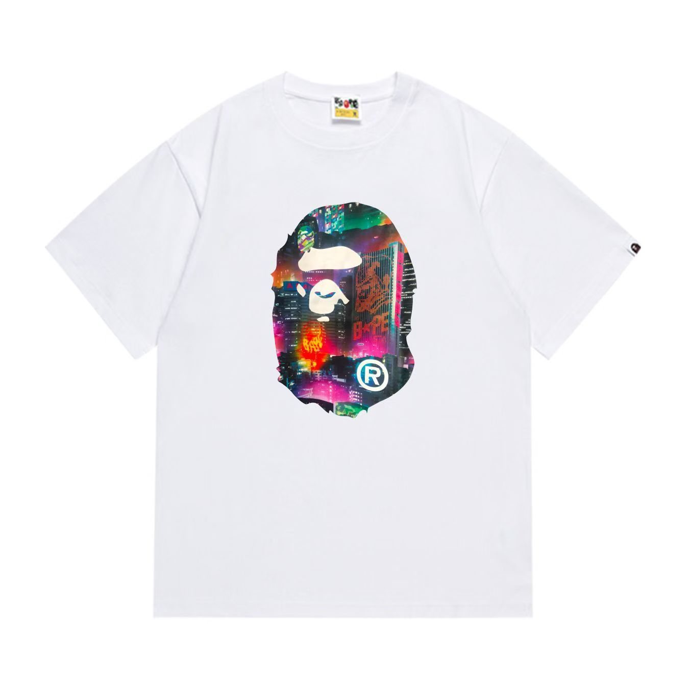 BAPE Front & Back Graphic T-Shirt — front