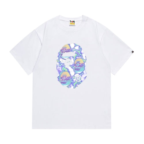 BAPE Front and Back Graphic T-Shirt — front