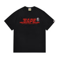 BAPE Red Wordmark Graphic T-Shirt — front