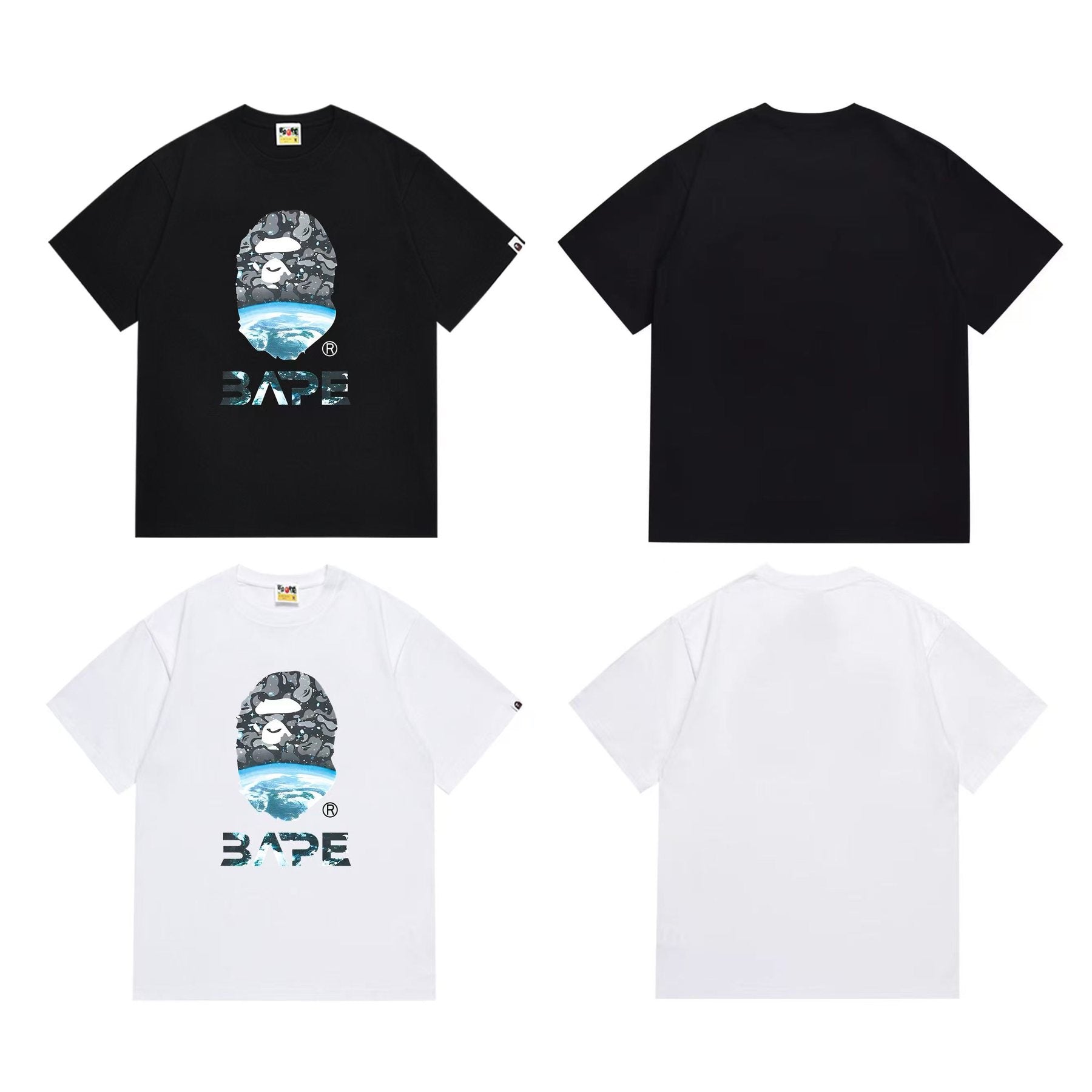 BAPE Ape Ocean Graphic Short-Sleeve T-Shirt — comparison