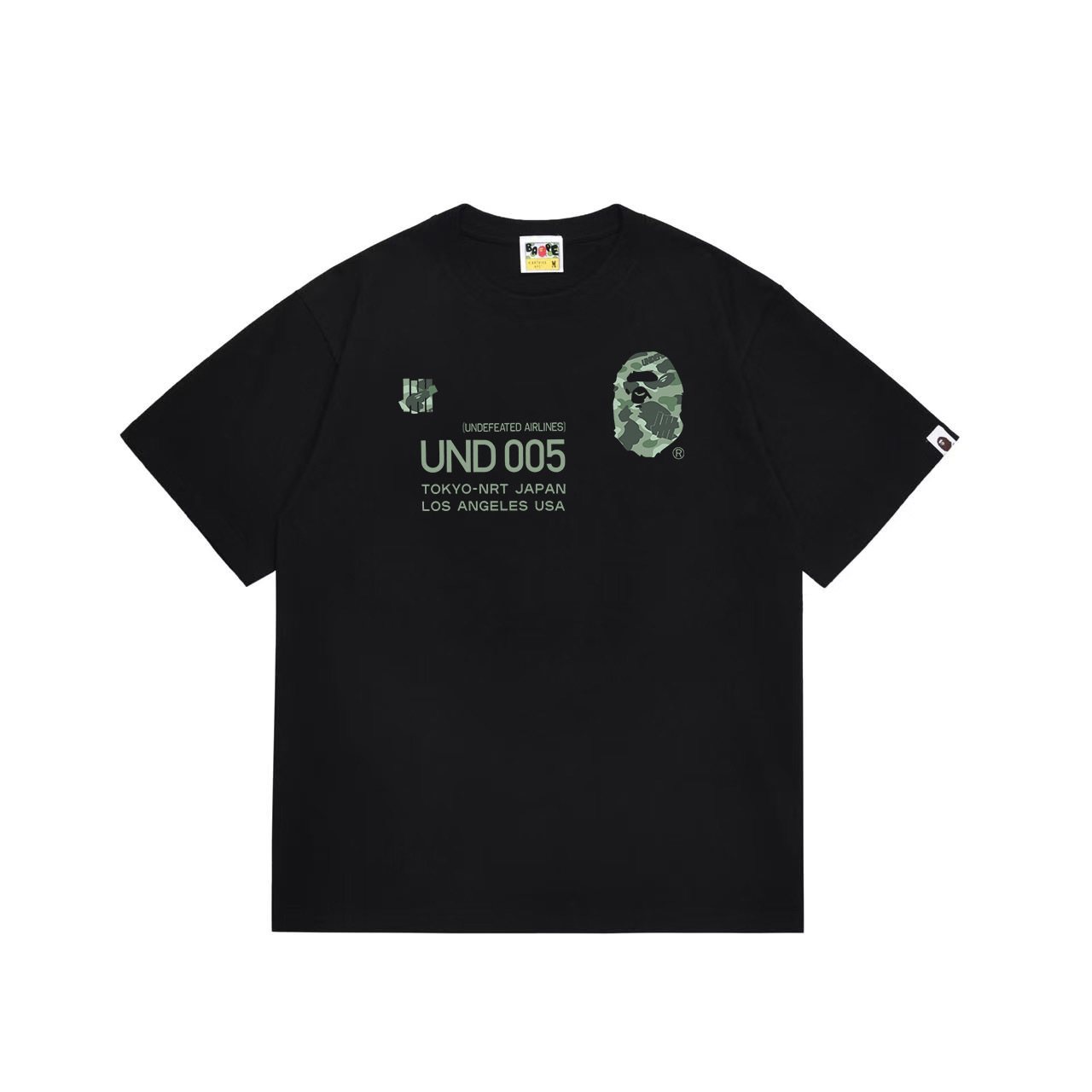 BAPE UND 005 Airplane Graphic T-Shirt — front