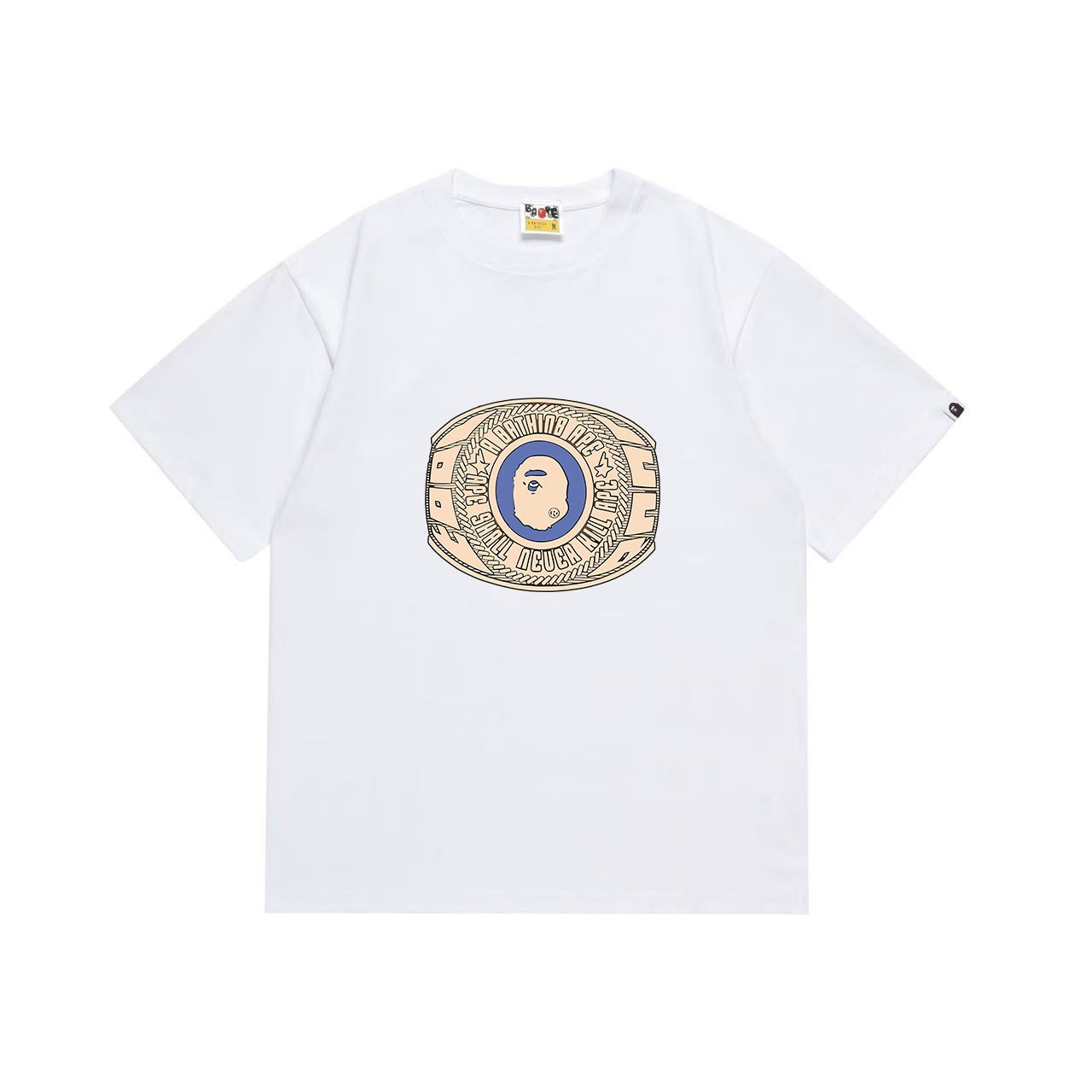 BAPE Circular Front Graphic Short-Sleeve T-Shirt — hero