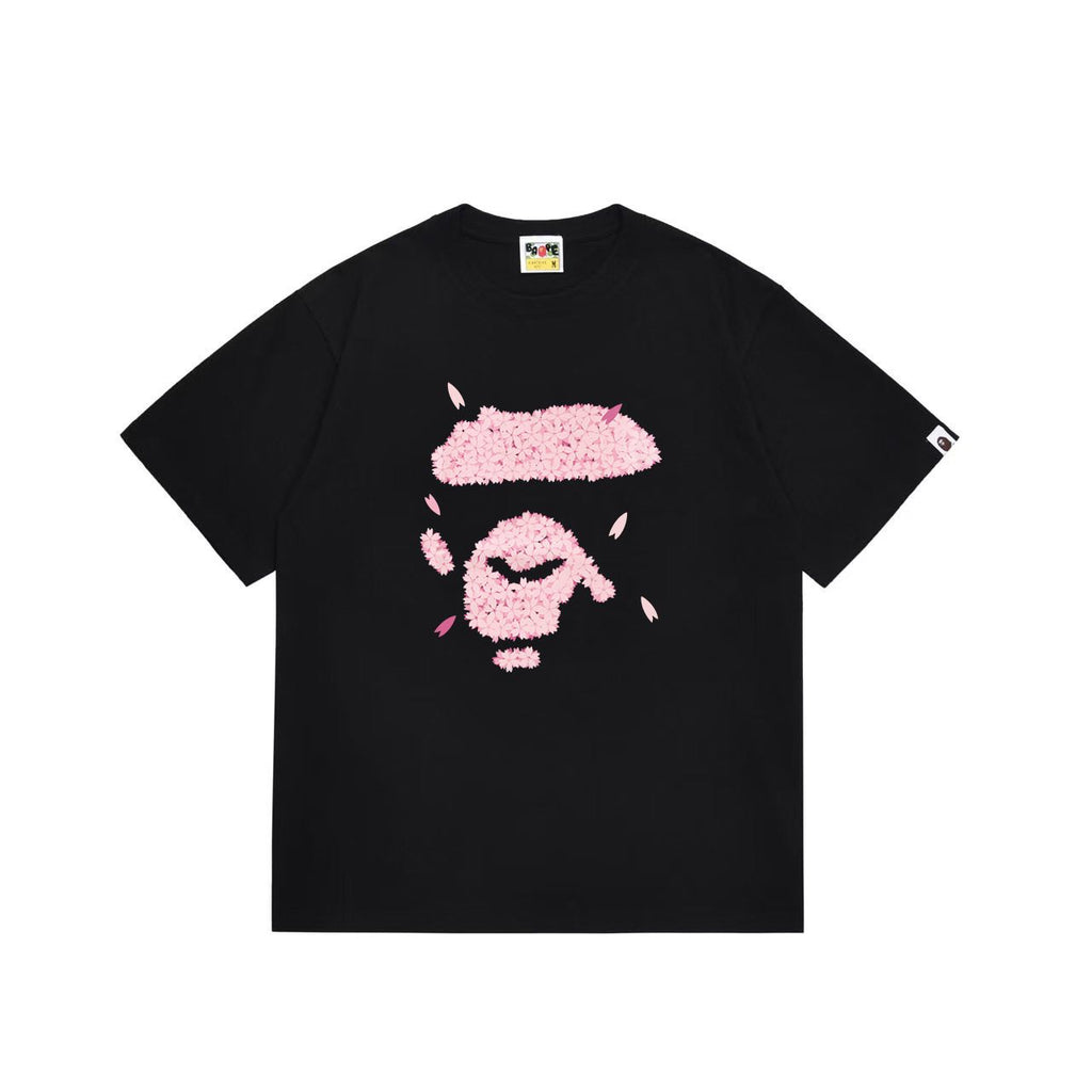 BAPE Pink Ape-Head Graphic T-Shirt — hero