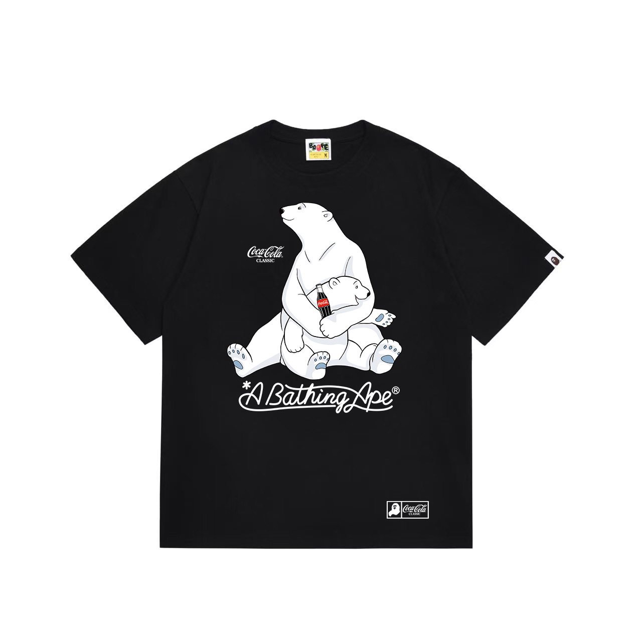 BAPE Front & Back Graphic Short-Sleeve T-Shirt — front
