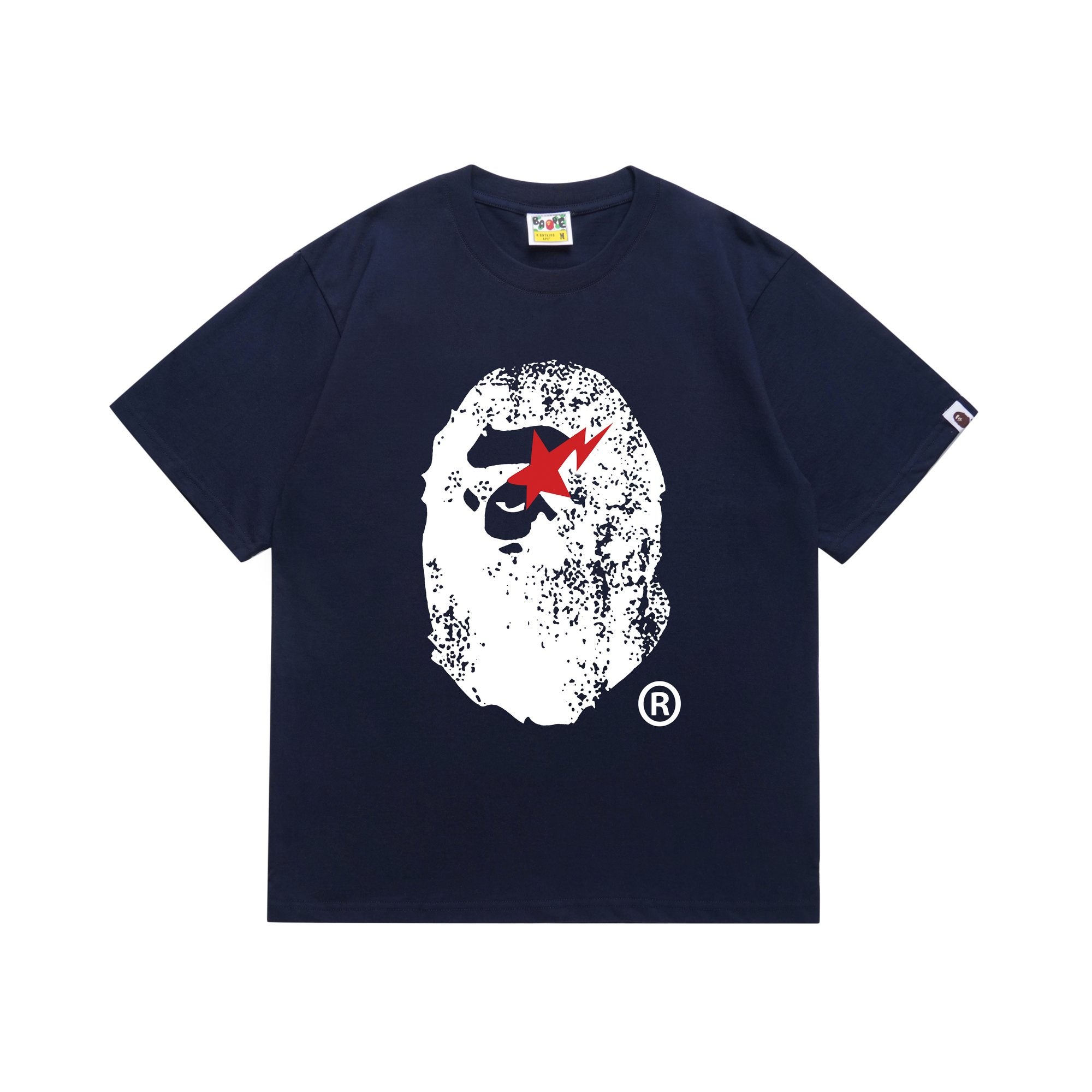 BAPE Ape Face Graphic Short-Sleeve T-Shirt — hero