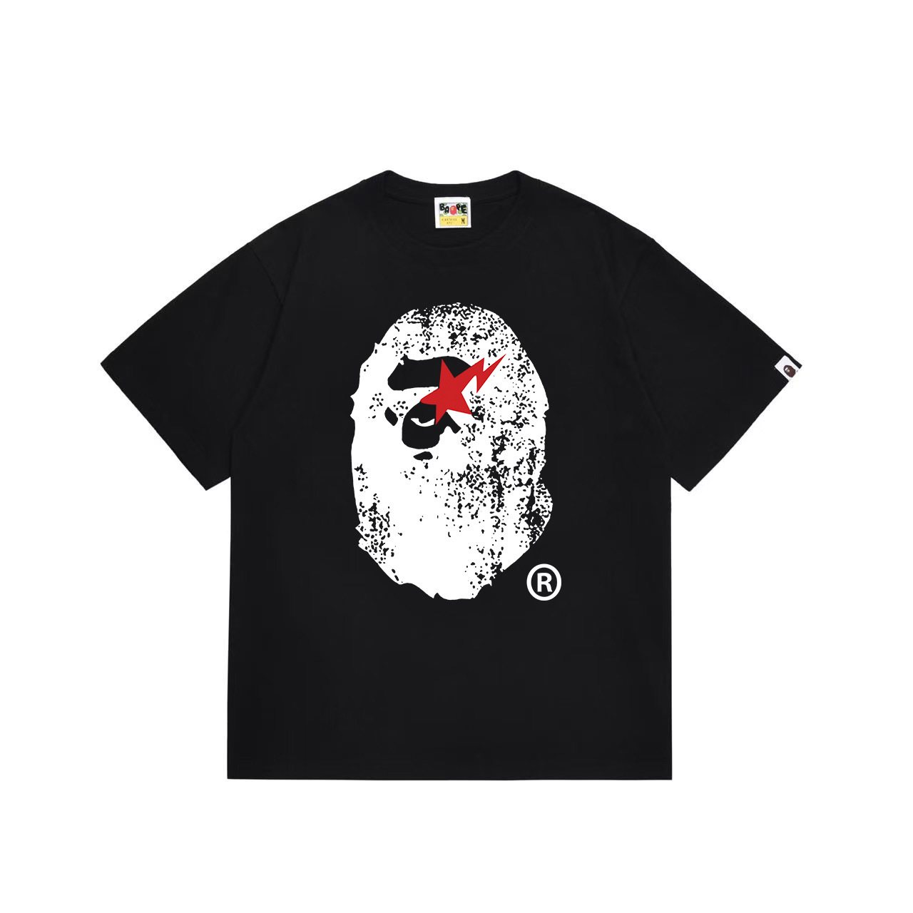 BAPE Ape Face Graphic Short-Sleeve T-Shirt — front