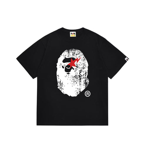 BAPE Ape Face Graphic Short-Sleeve T-Shirt — front