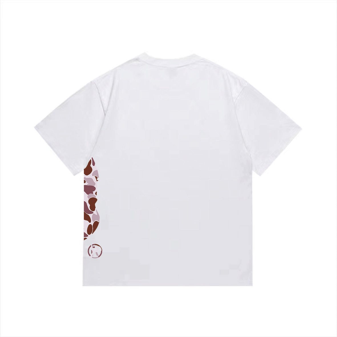 BAPE Pink Camo Ape Head Graphic Short-Sleeve T-Shirt — back