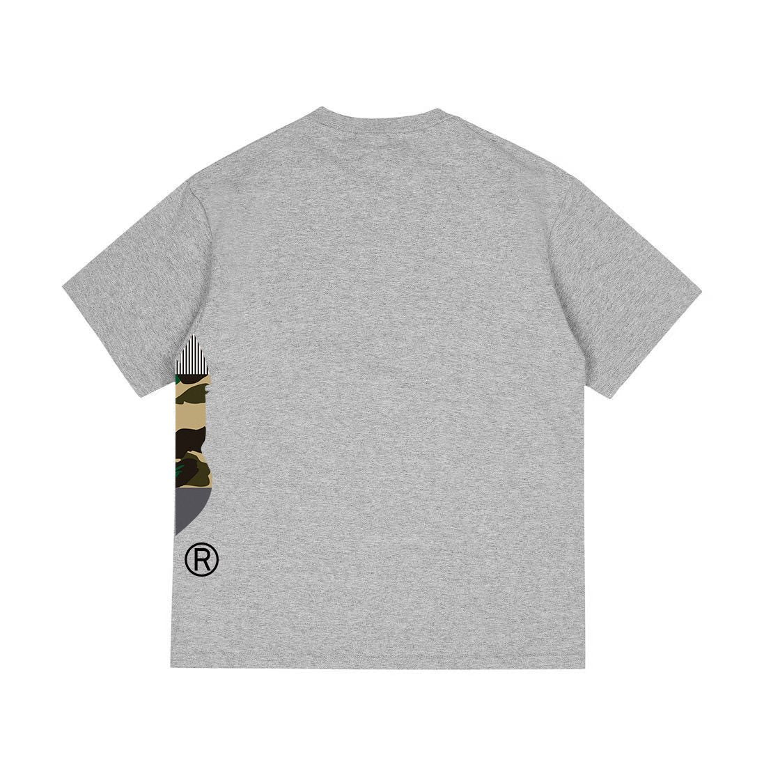 BAPE Camo Ape Face Graphic Short-Sleeve T-Shirt — back