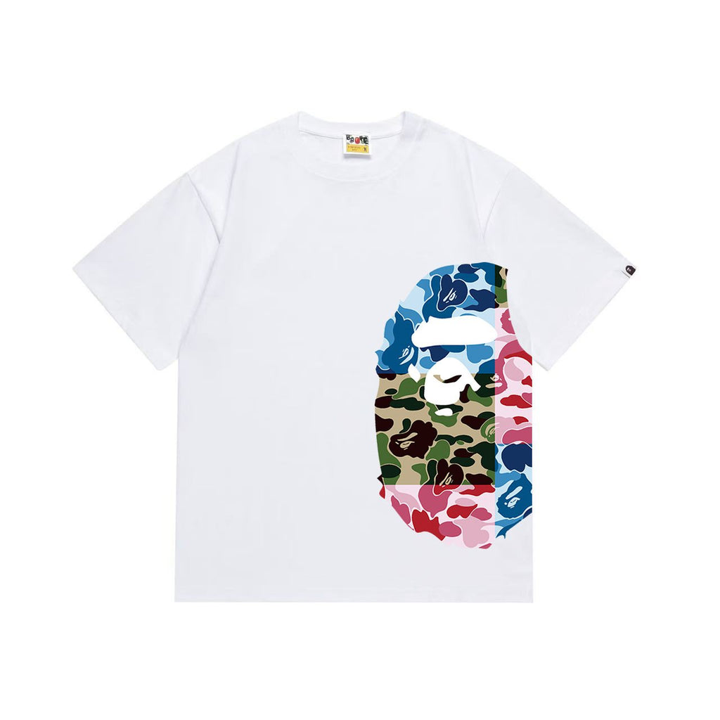 BAPE Multicolor Ape-Head Graphic T-Shirt — front