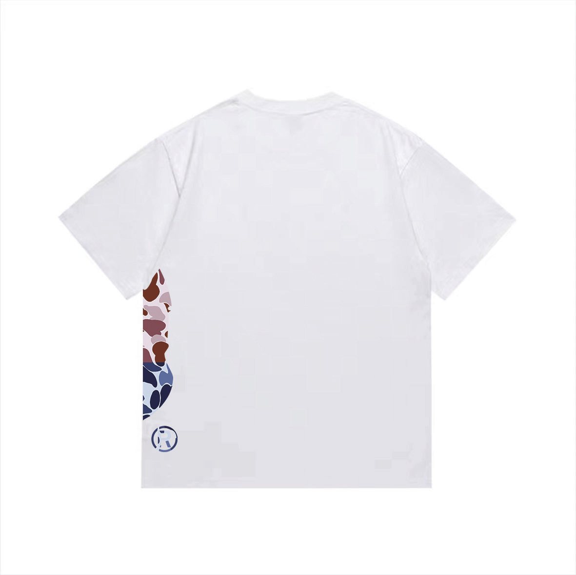 BAPE Multicolor Ape-Head Graphic T-Shirt — back