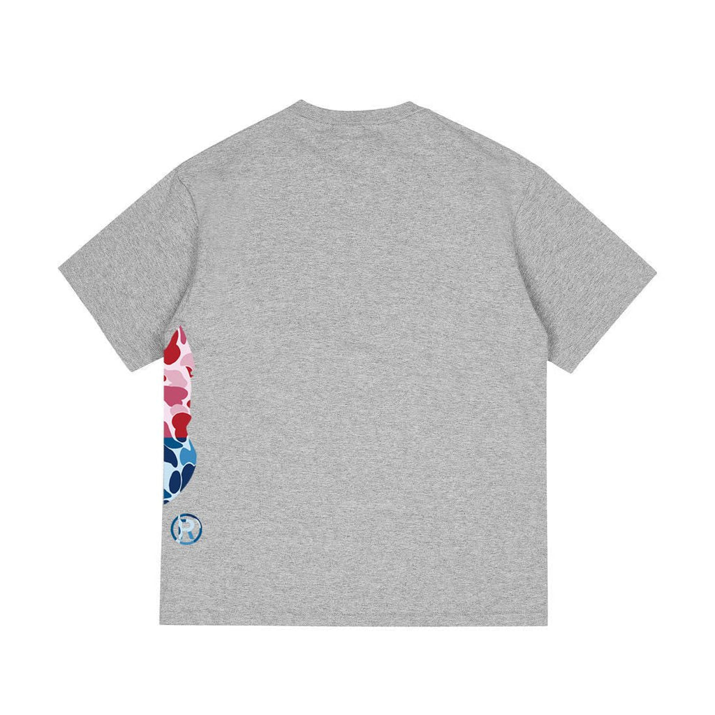 BAPE Multicolor Ape-Head Graphic T-Shirt — back
