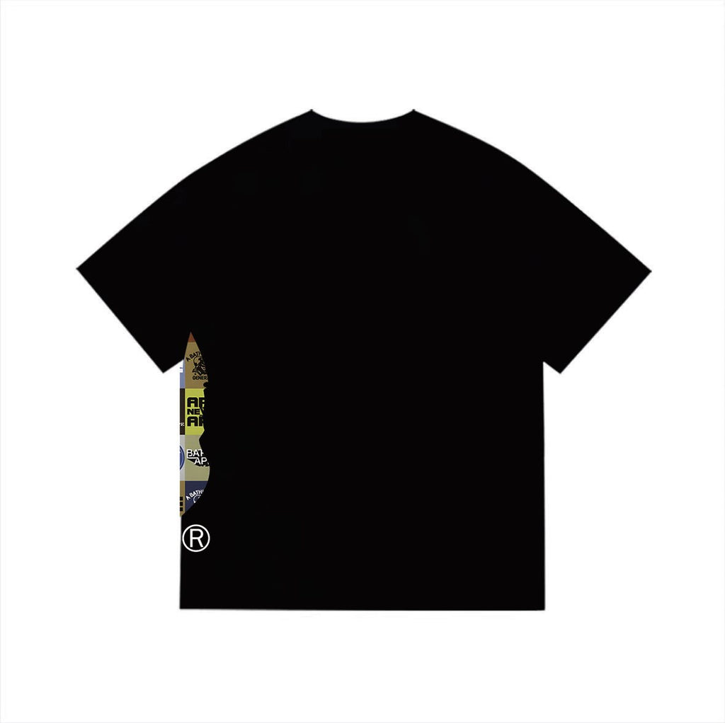 BAPE Ape-Head Collage Short-Sleeve T-Shirt — back