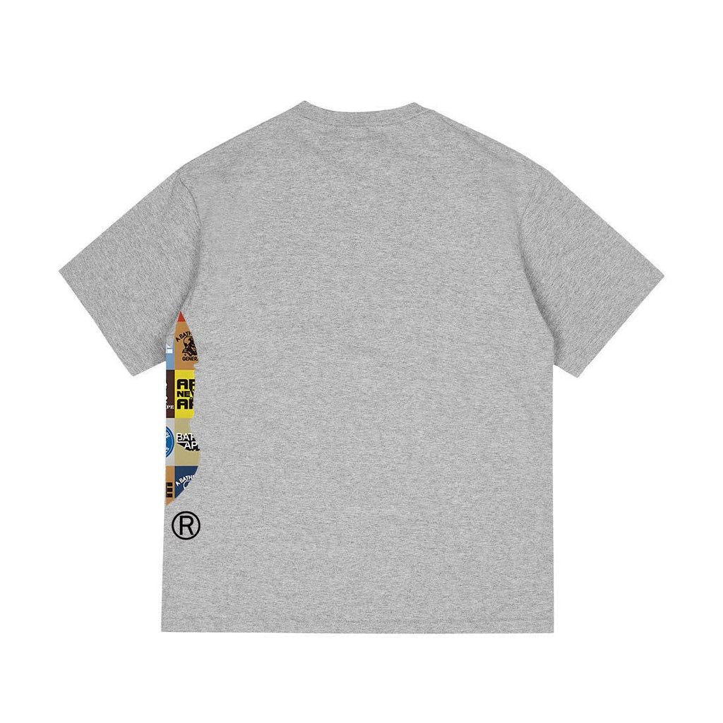 BAPE Ape-Head Collage Short-Sleeve T-Shirt — back