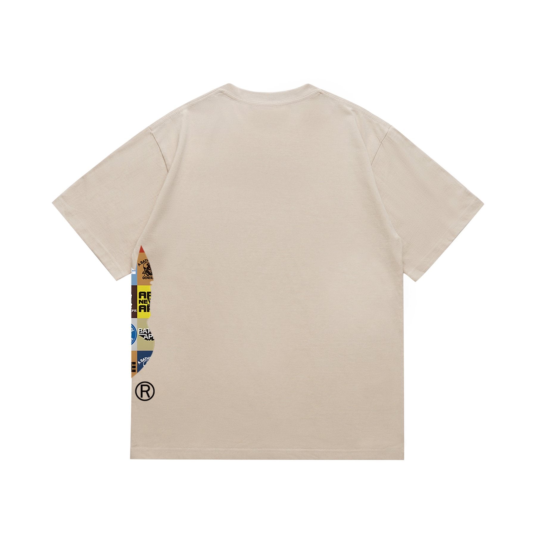 BAPE Ape-Head Collage Short-Sleeve T-Shirt — back