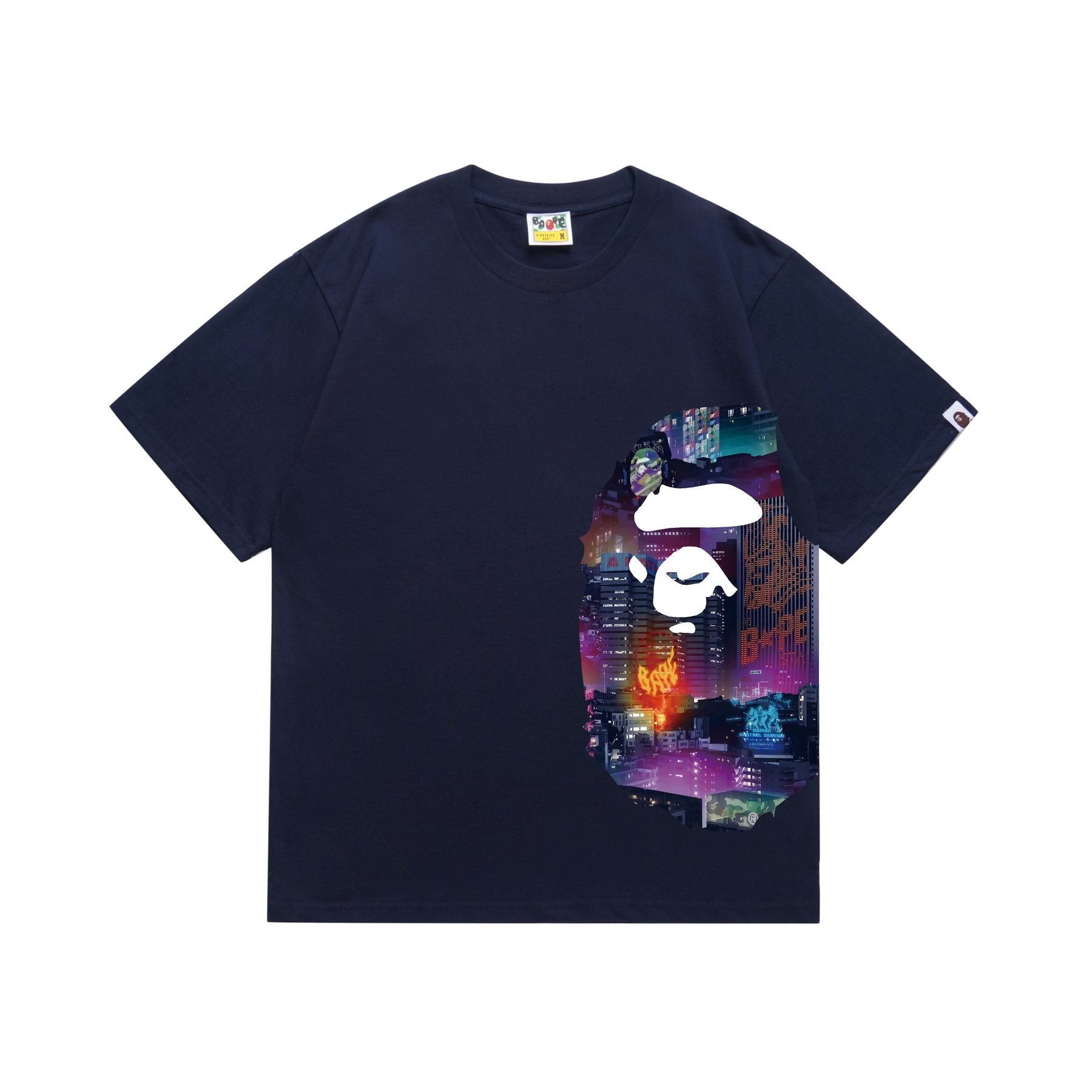 BAPE Front & Back Graphic T-Shirt — front