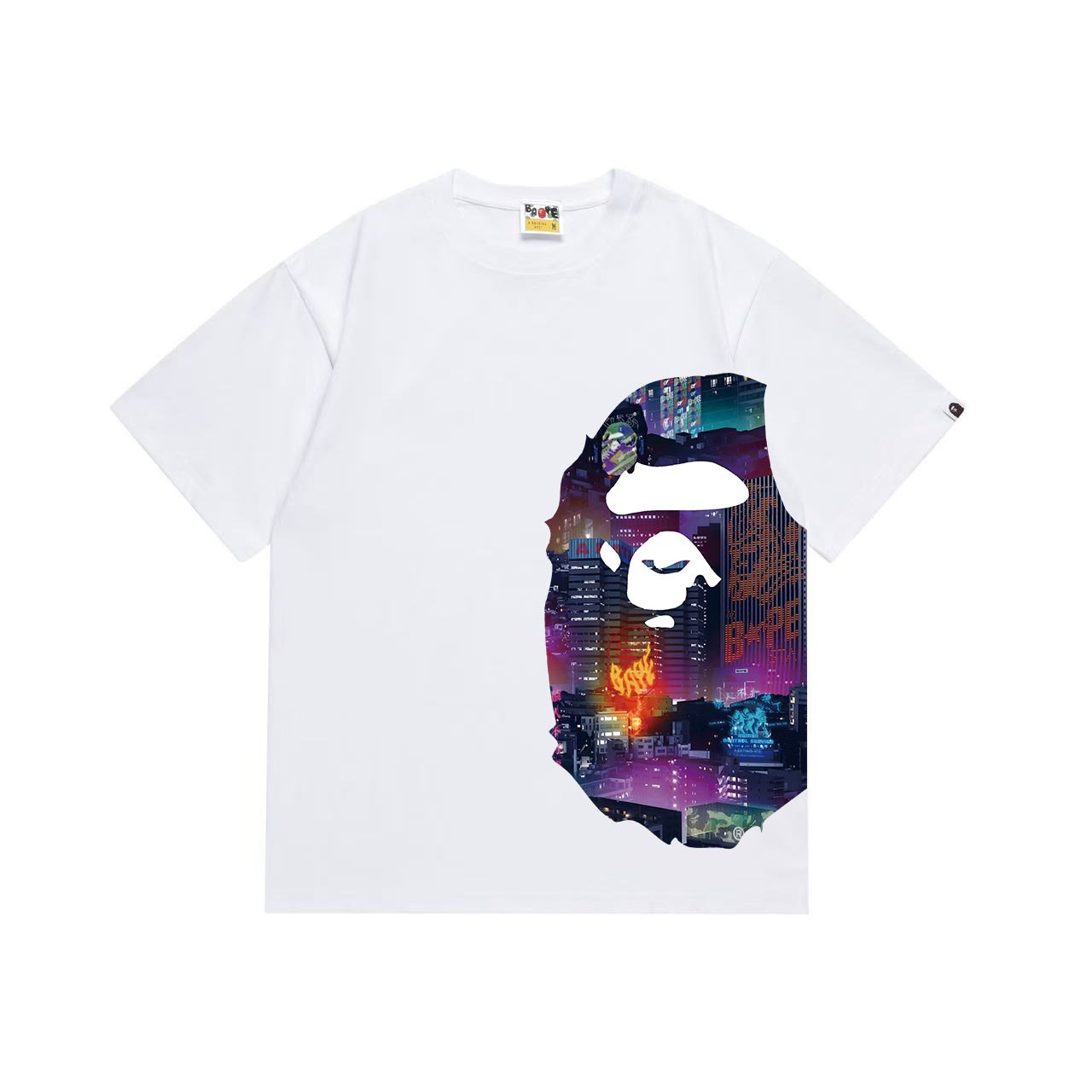 BAPE Front & Back Graphic T-Shirt — front
