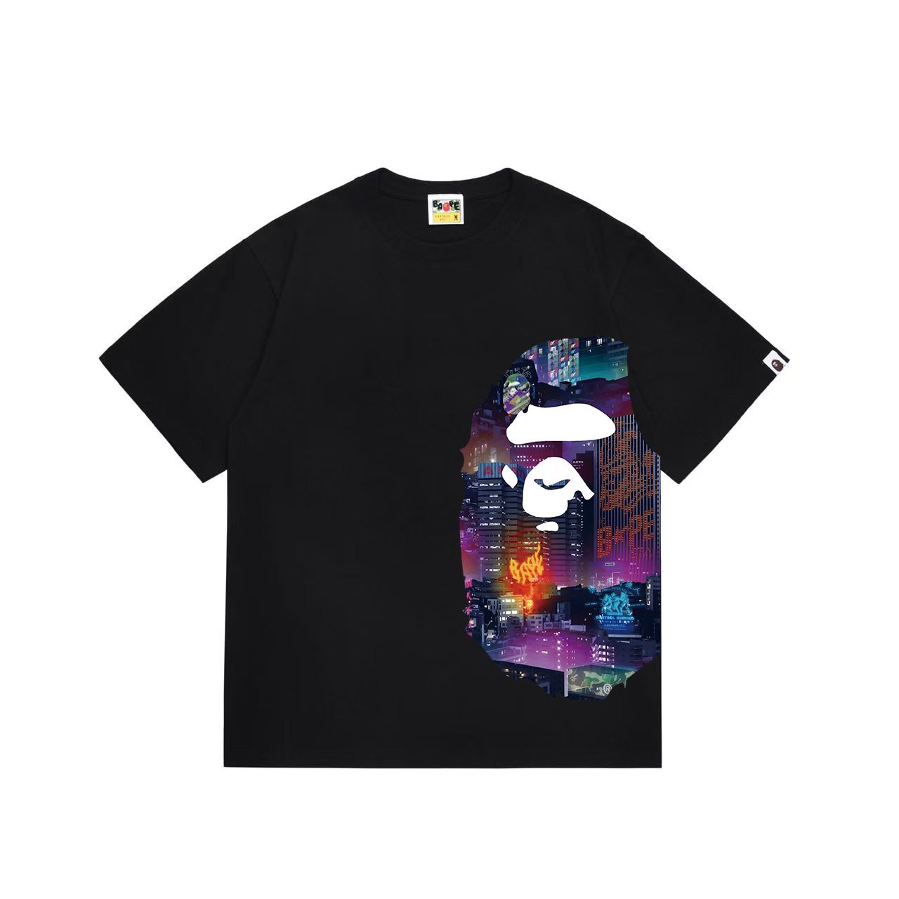 BAPE Front & Back Graphic T-Shirt — front