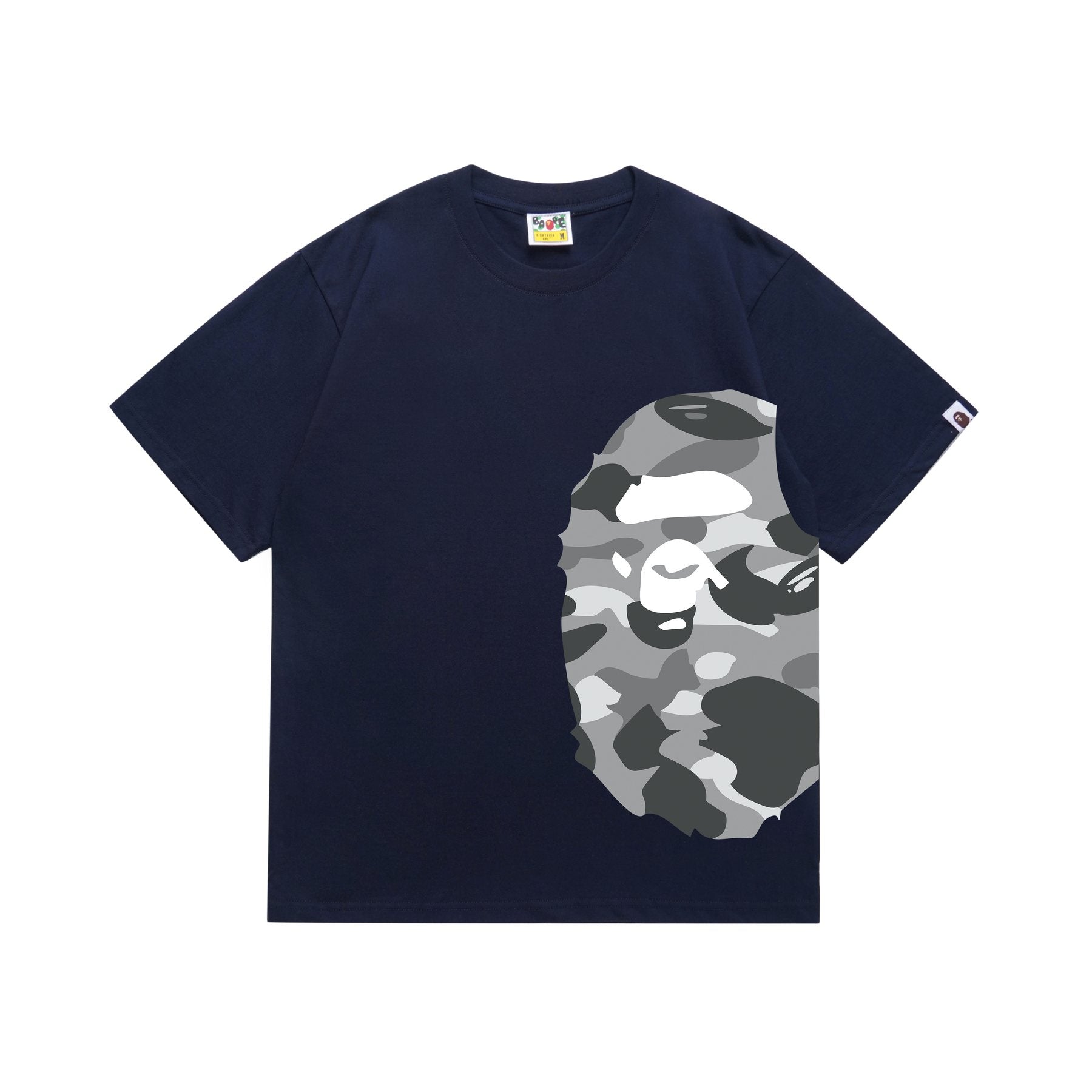 BAPE Camo Ape Head Side Graphic T-Shirt — front