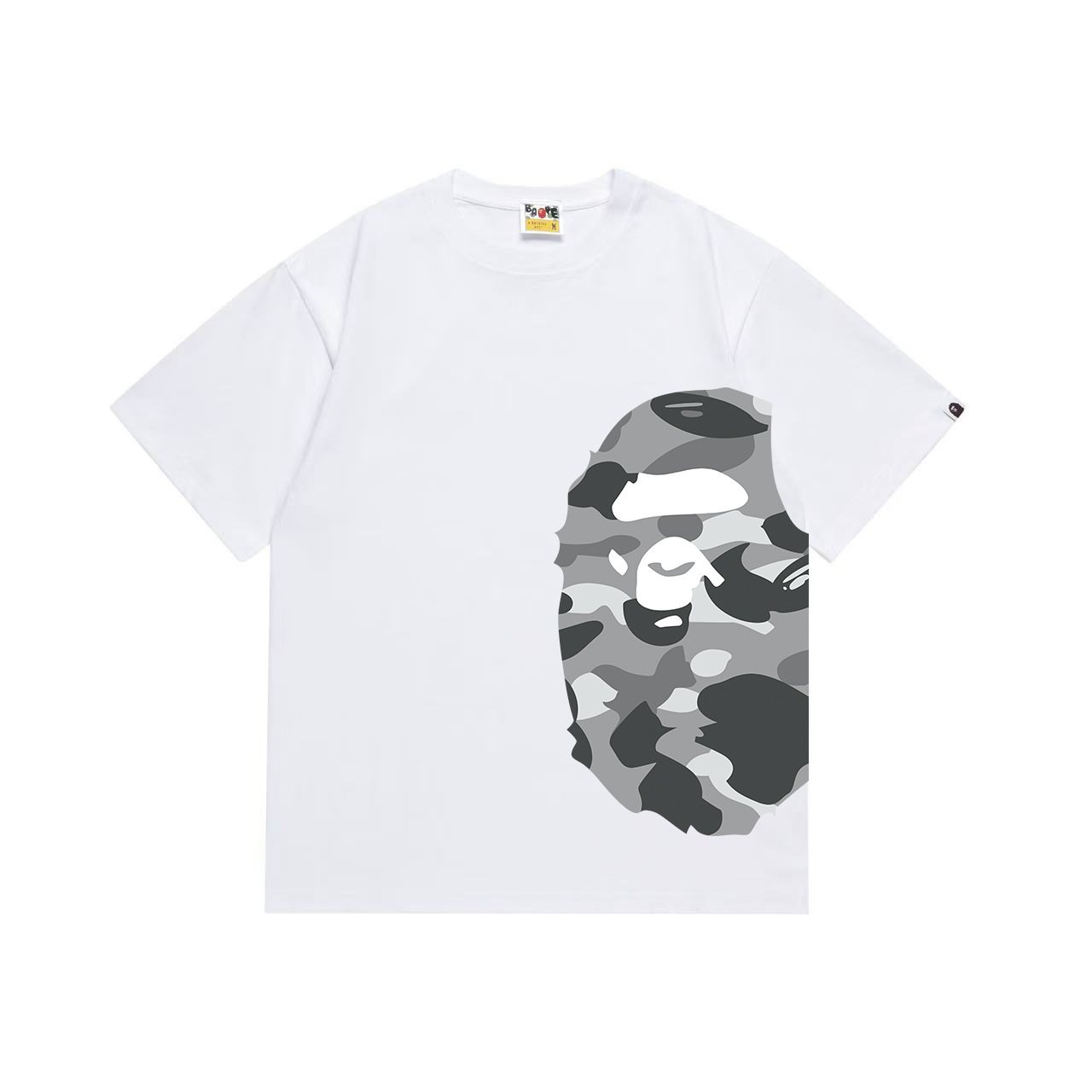 BAPE Camo Ape Head Side Graphic T-Shirt — hero