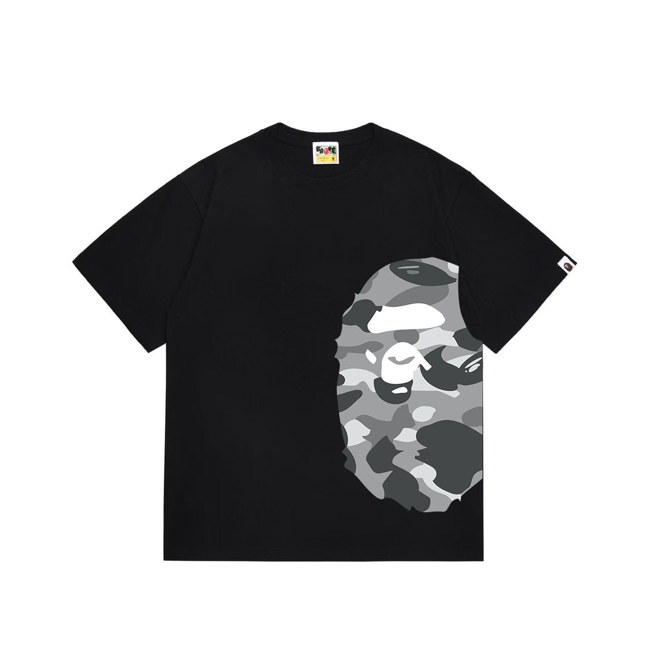 BAPE Camo Ape Head Side Graphic T-Shirt — front
