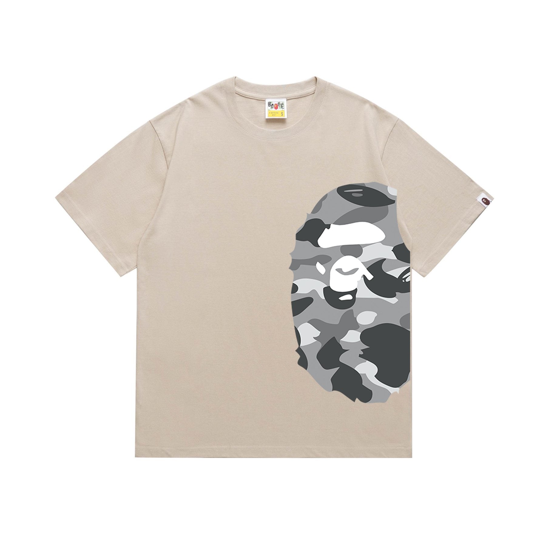 BAPE Camo Ape Head Side Graphic T-Shirt — front