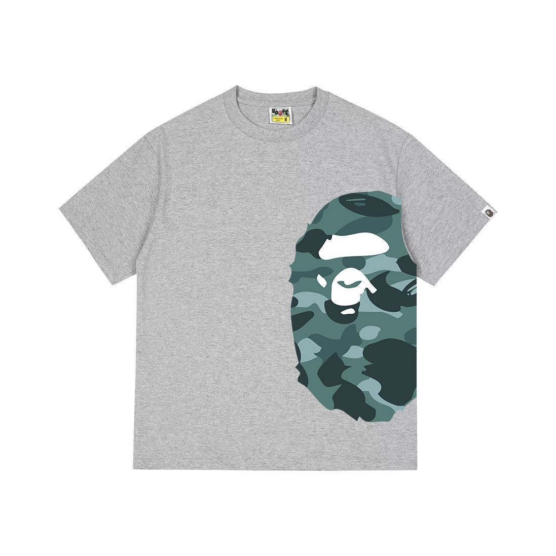 BAPE Camo Ape-Head Side Graphic T-Shirt — front