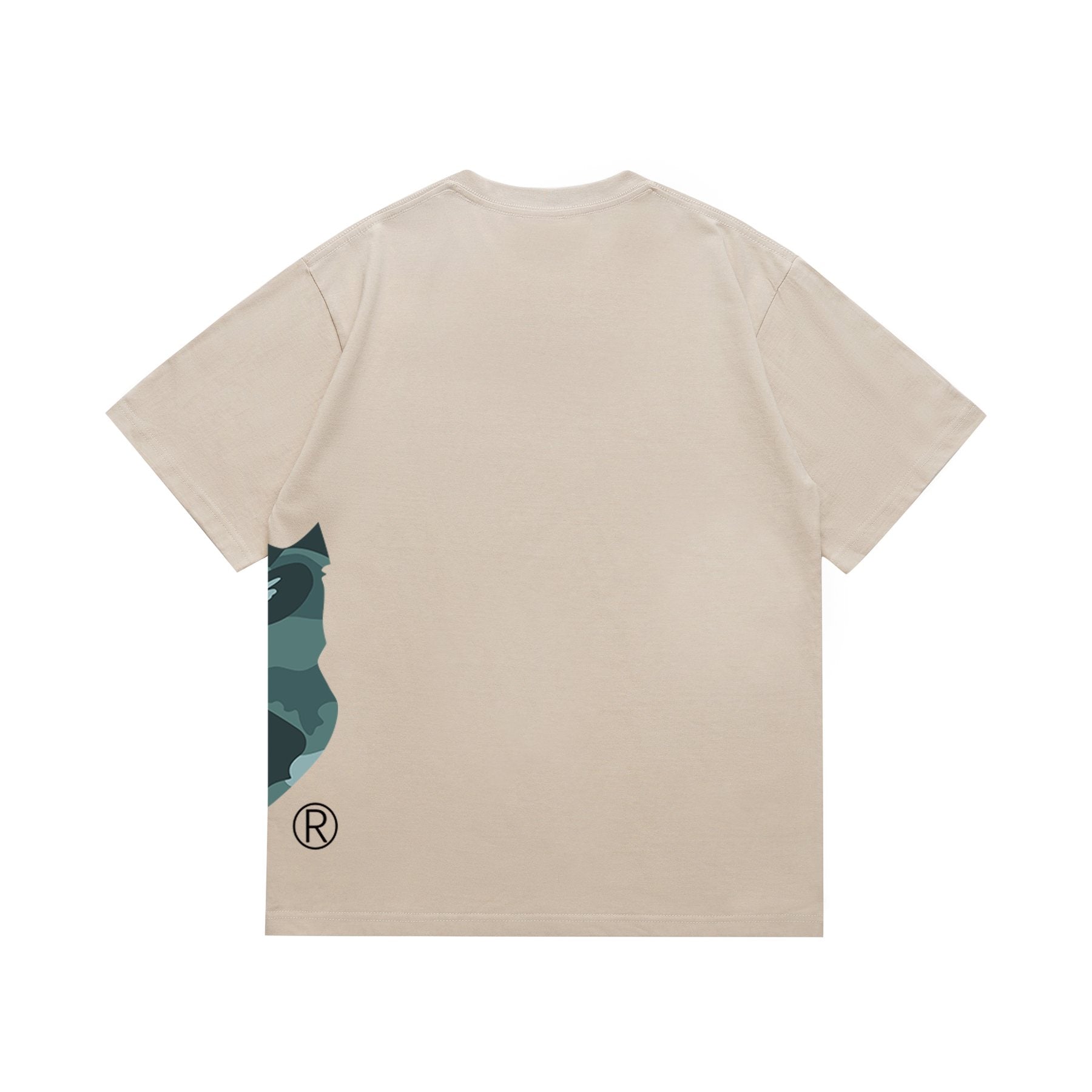 BAPE Camo Ape-Head Side Graphic T-Shirt — back