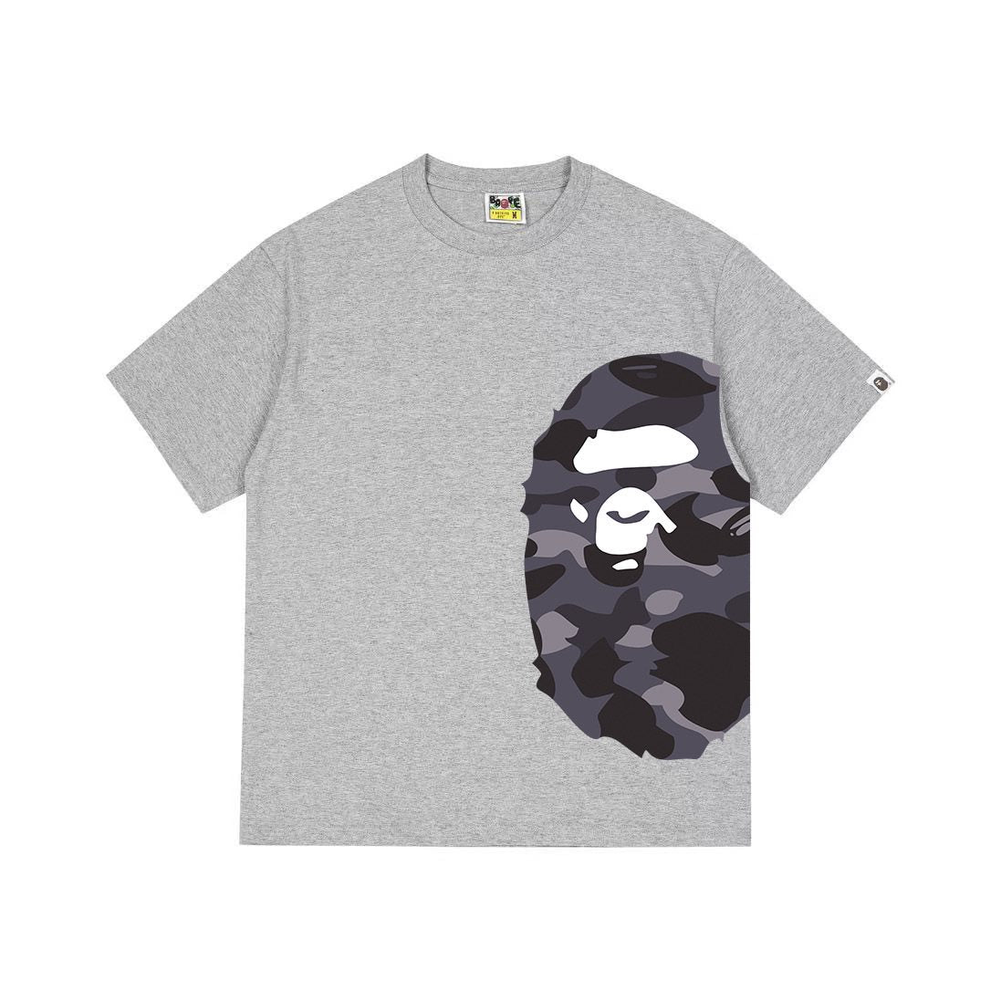 BAPE Camo Ape Face Graphic T-Shirt — front