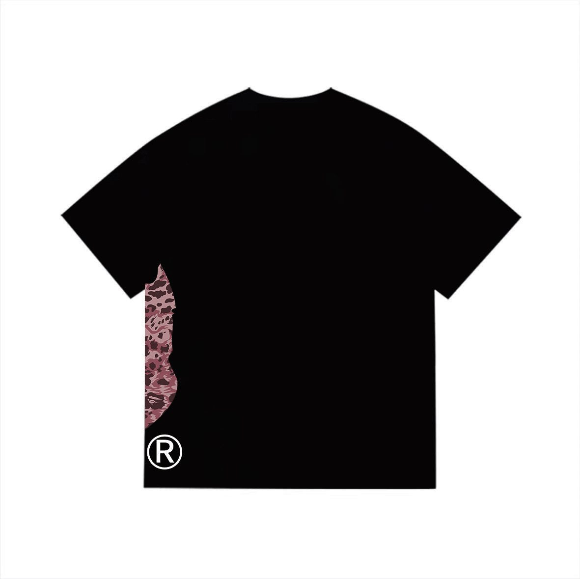 BAPE Pink Camo Ape Head Graphic T-Shirt — back