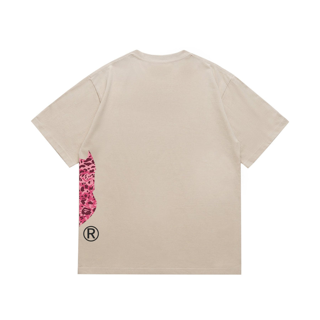 BAPE Pink Camo Ape Head Graphic T-Shirt — back