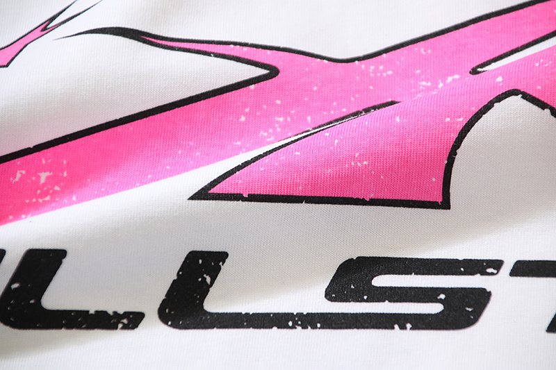 Hellstar Pink & Black Graphic T-Shirt — detail