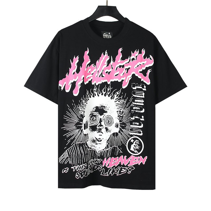 Hellstar Heaven Graphic Short-Sleeve T-Shirt — front