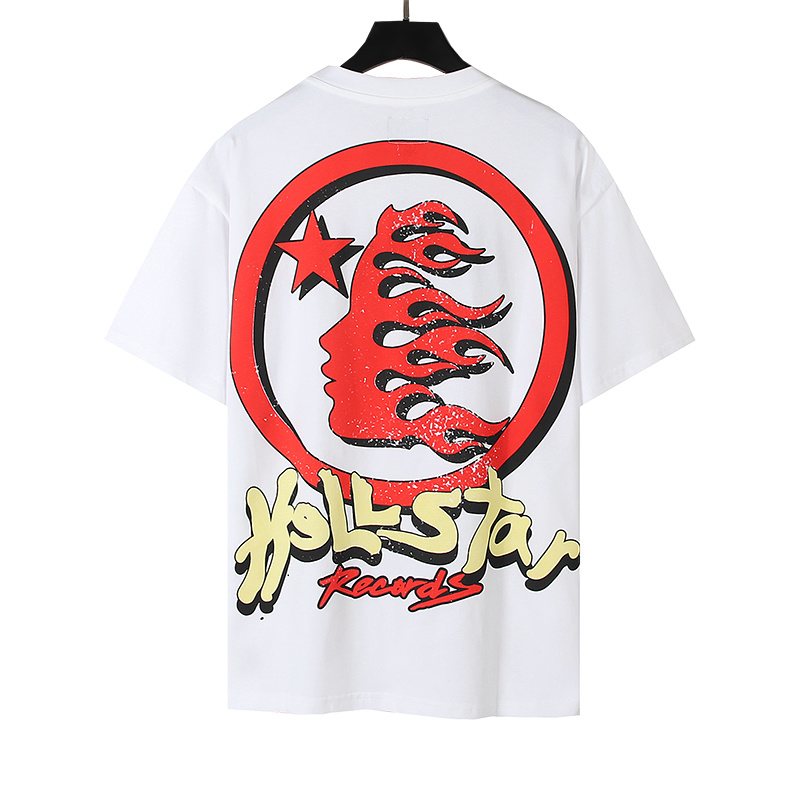 Hellstar Records Earth Graphic Short-Sleeve T-Shirt — back