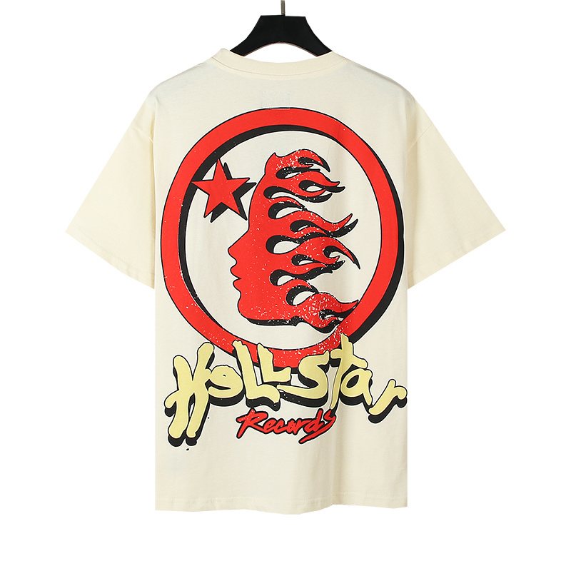 Hellstar Records Earth Graphic Short-Sleeve T-Shirt — back