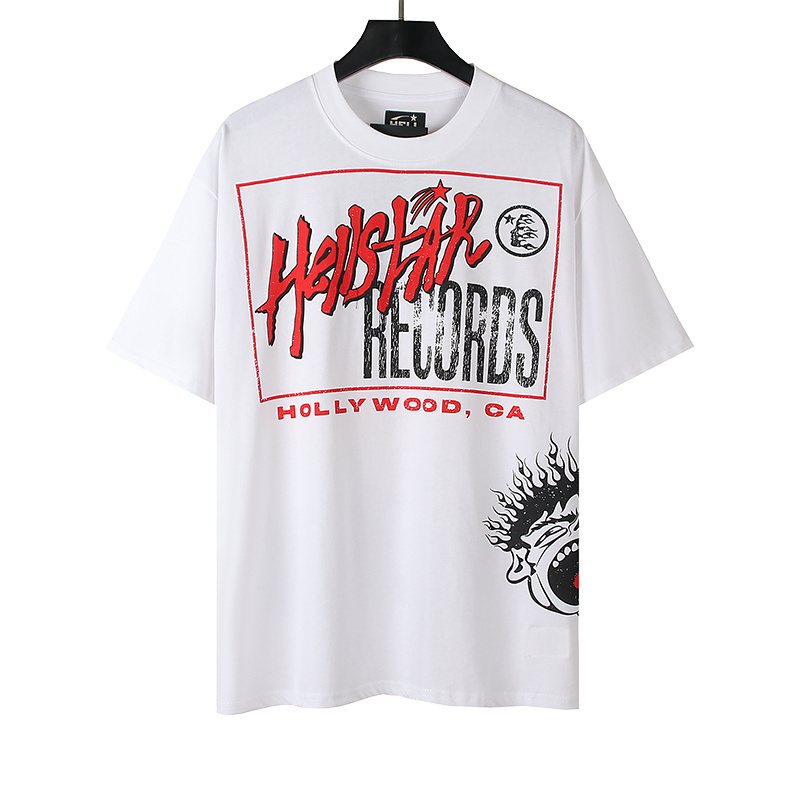 Hellstar Hollywood Records Graphic T-Shirt — hero