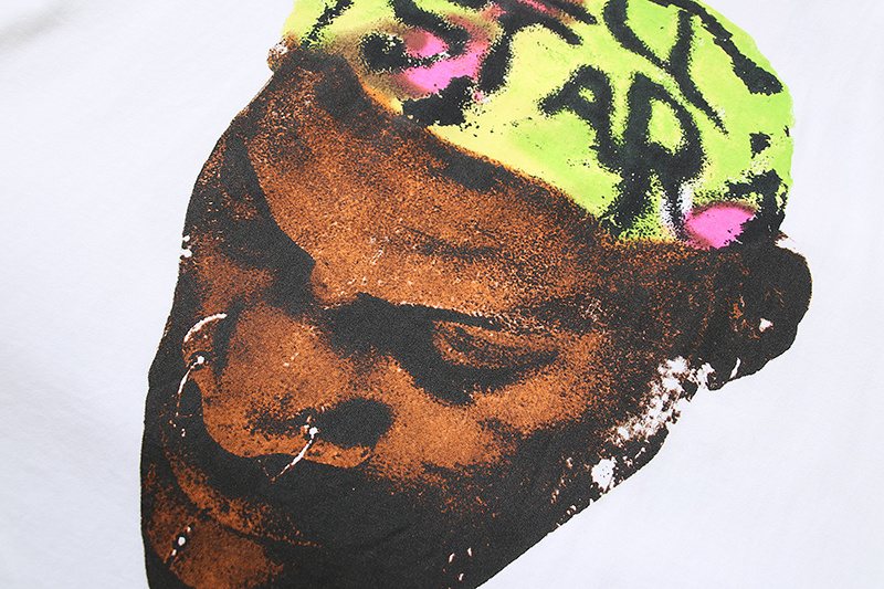 Hellstar Portrait & Graffiti Graphic T-Shirt — detail