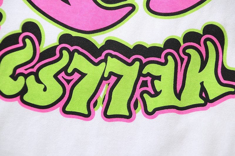 Hellstar Portrait & Graffiti Graphic T-Shirt — detail