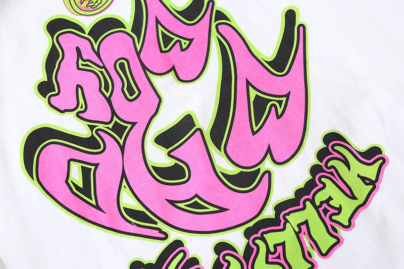 Hellstar Portrait & Graffiti Graphic T-Shirt — detail