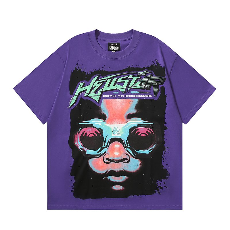 Hellstar Path to Paradise Purple Graphic T-Shirt — hero
