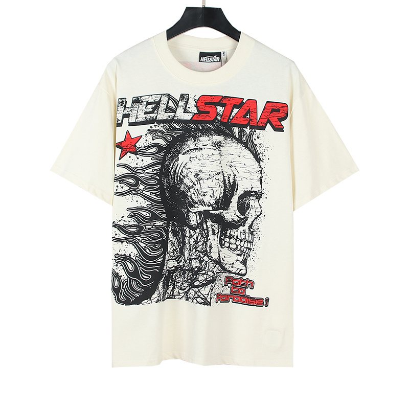 Hellstar Skull Graphic Short-Sleeve T-Shirt — front