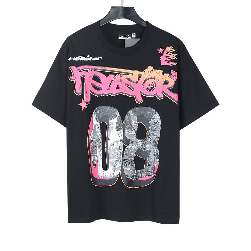 HELISTAR Front & Back Graphic T-Shirt — front