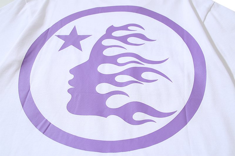 Hellstar Flame Head Graphic T-Shirt — detail