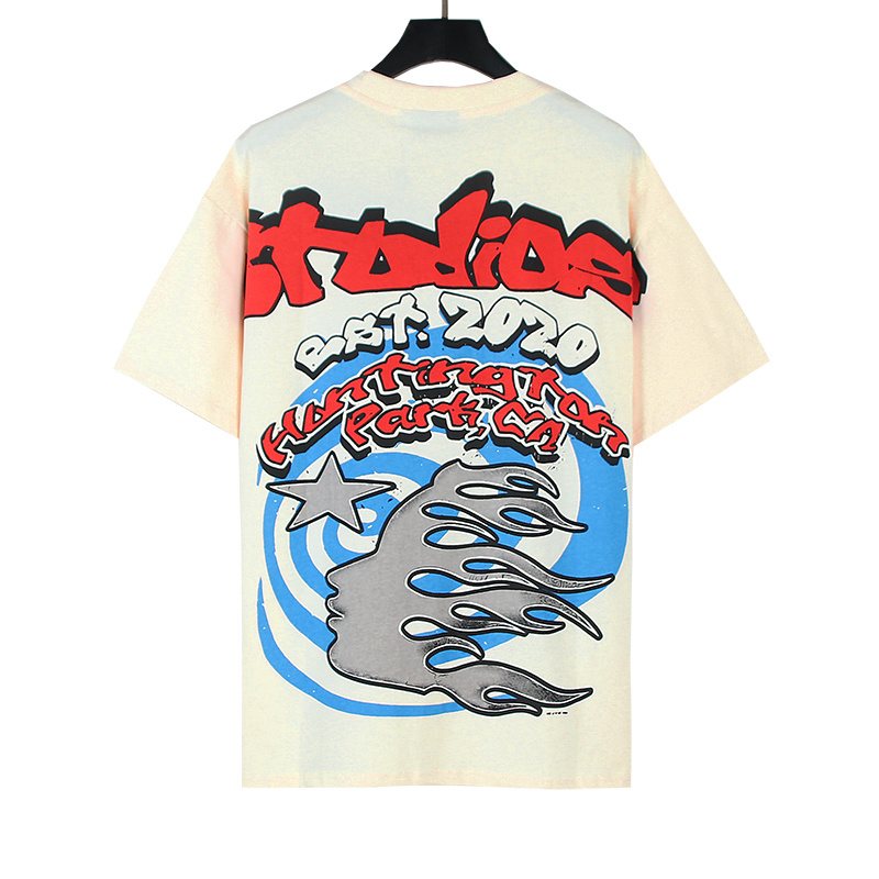 Hellstar Front & Back Graphic Short-Sleeve T-Shirt — back
